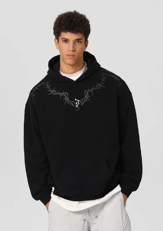 JHYQ Thorn Collar Hoodie