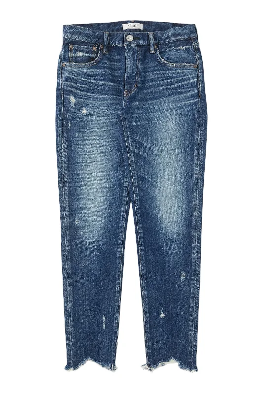 Moussy Denim Daleville Skinny Jeans in Blue