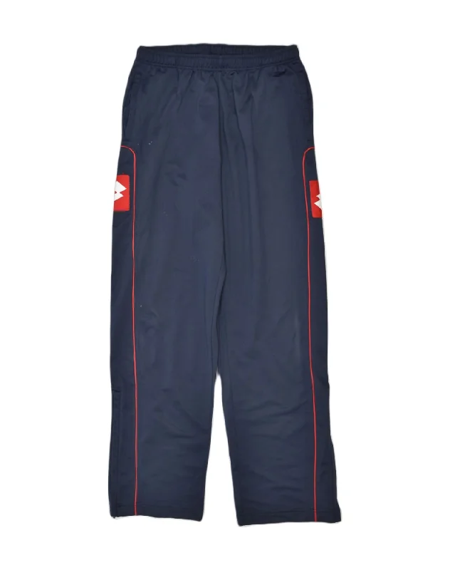 LOTTO Womens Tracksuit Trousers XL Navy Blue Polyester