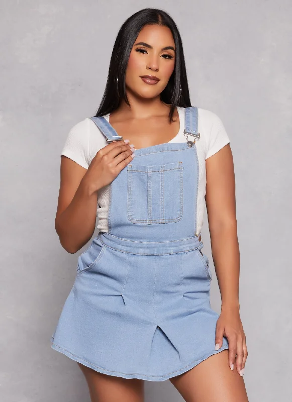 Daisy Denim Overall Dress