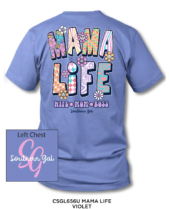 Southern Gal Mama Life Screen Tee