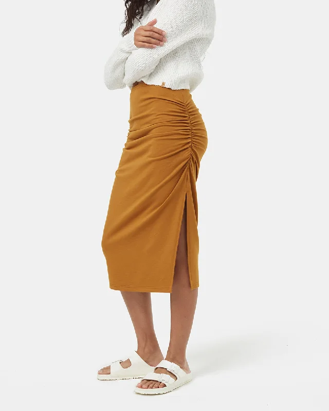 SoftTerry Light Midi Skirt