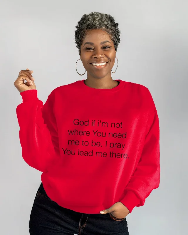 I Pray God Crewneck Sweatshirt