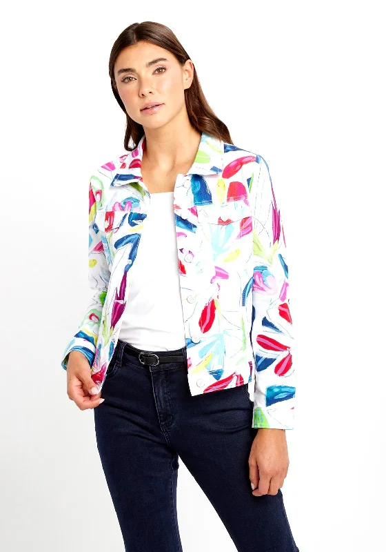 Dolcezza Brush Stroke Everyday Jacket, Multi