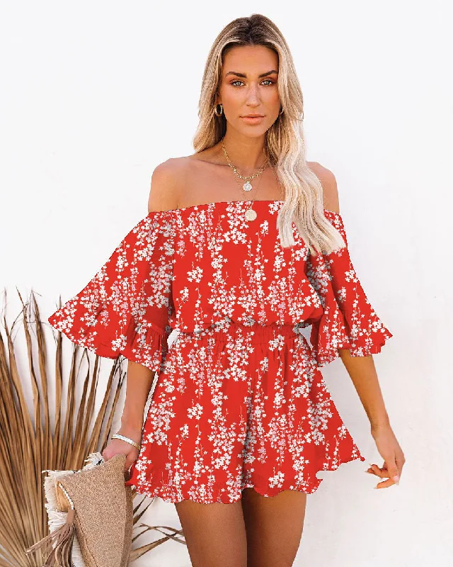 Red Floral