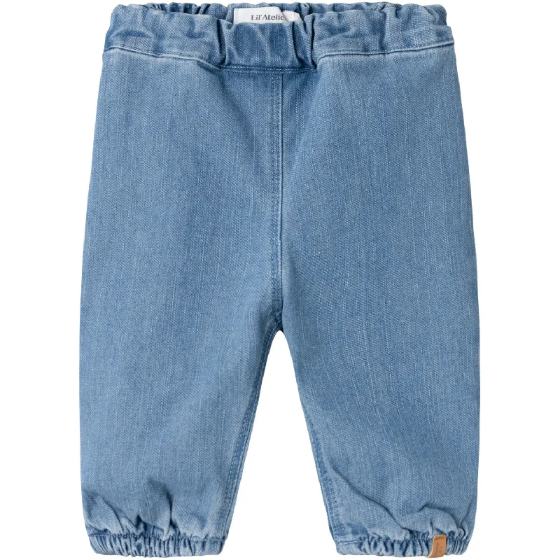 Lil'Atelier Medium Blue Denim Rome Loose Okaja Jeans