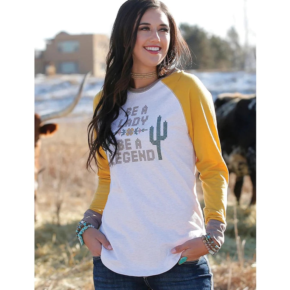 Cinch Women's Be A Legend Long Sleeve