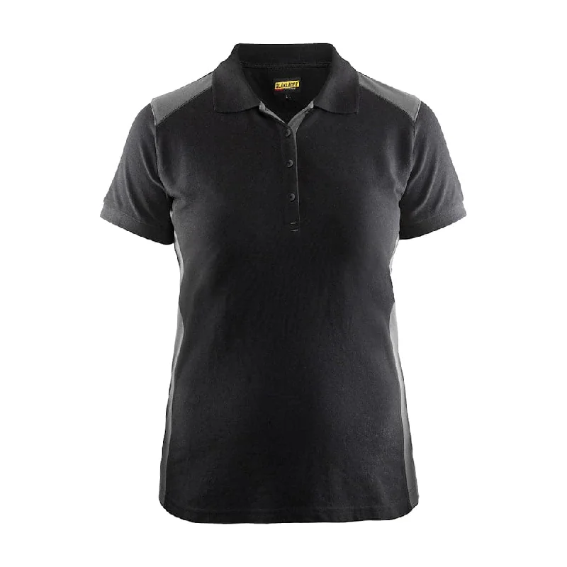 Blaklader 3390 Women's Polo Shirt Black / Grey