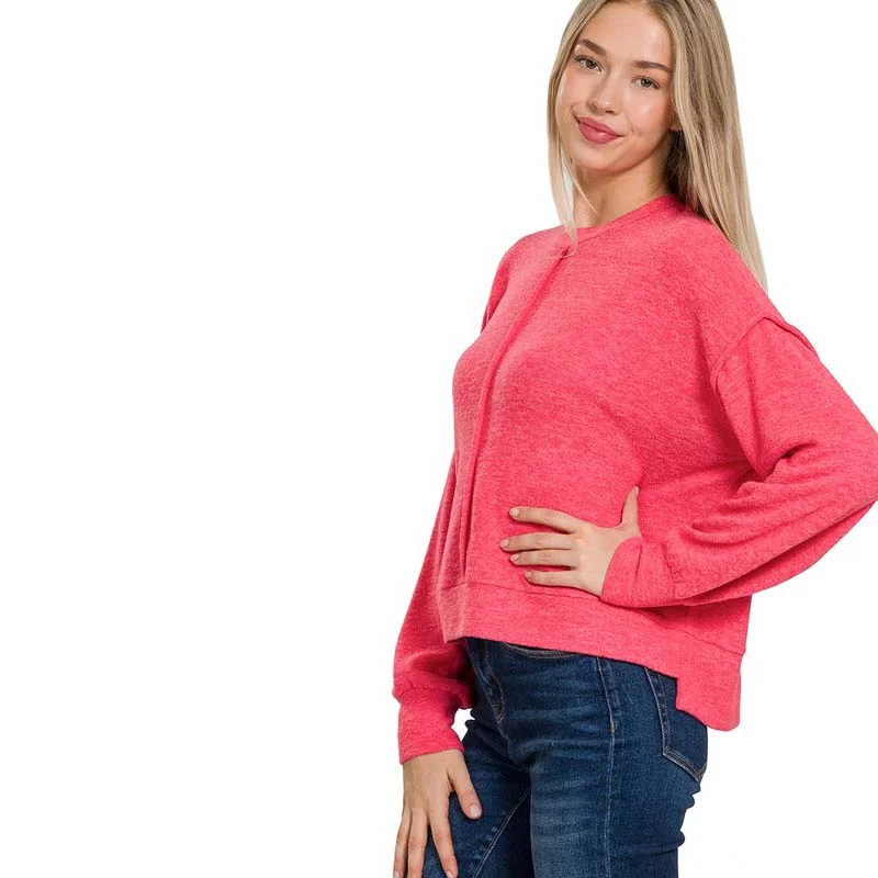 Front Seam Sweater