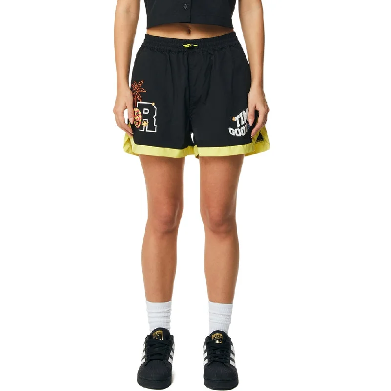 Resort Slit Shorts - Black