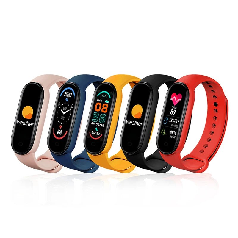 Valdus M6 Fitness Wristband with Sport Smart Watch 6 Band