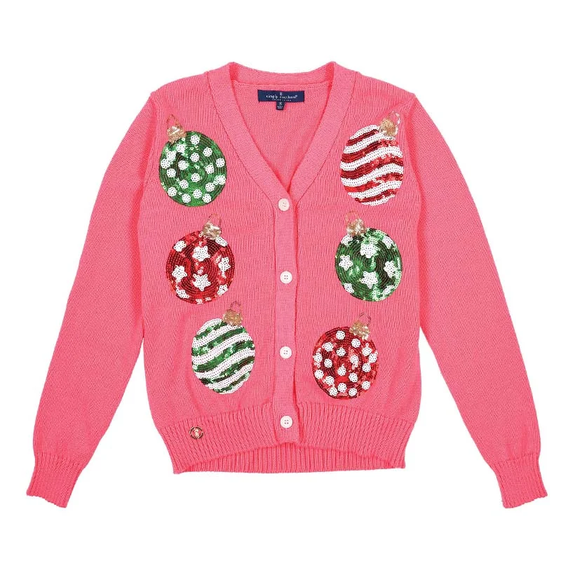 Sequin Ornament Cardigan