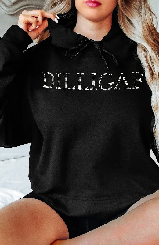 Bedazzled Block Letter Hoodie