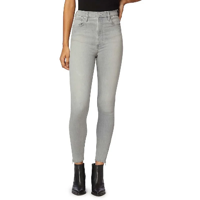 Hudson Womens Centerfold High Rise Ankle Skinny Jeans