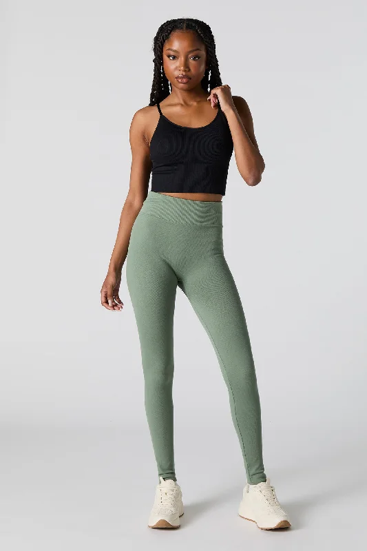 Active Ribbed Legging