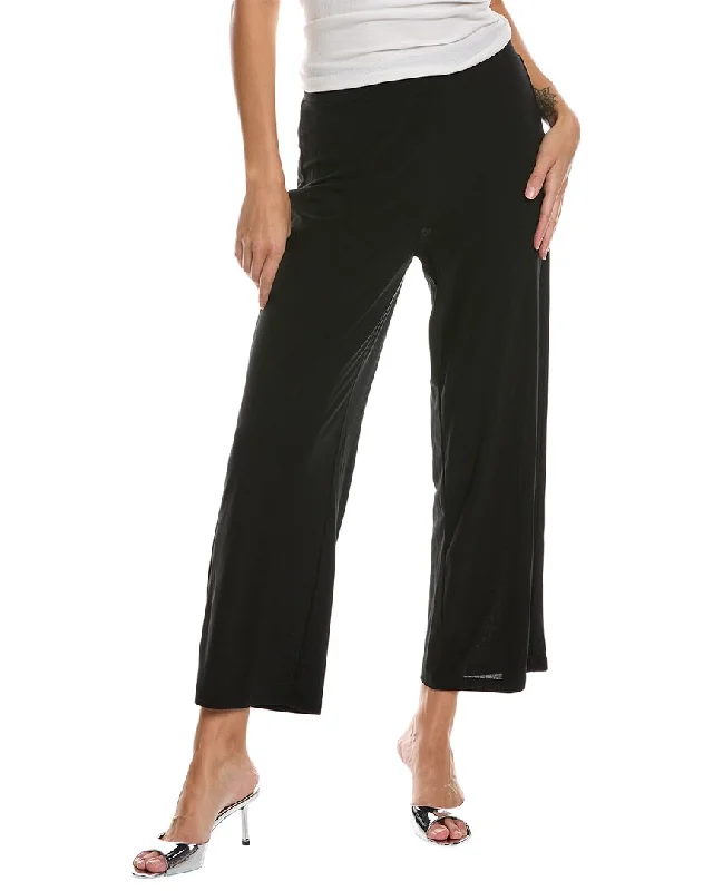 Jones New York Pull-On Wide Waistband Wide Leg Crop Pant