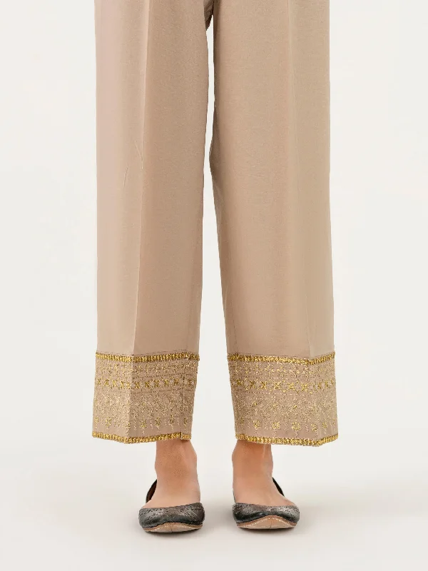 Cambric Trouser-Embroidered (Pret)