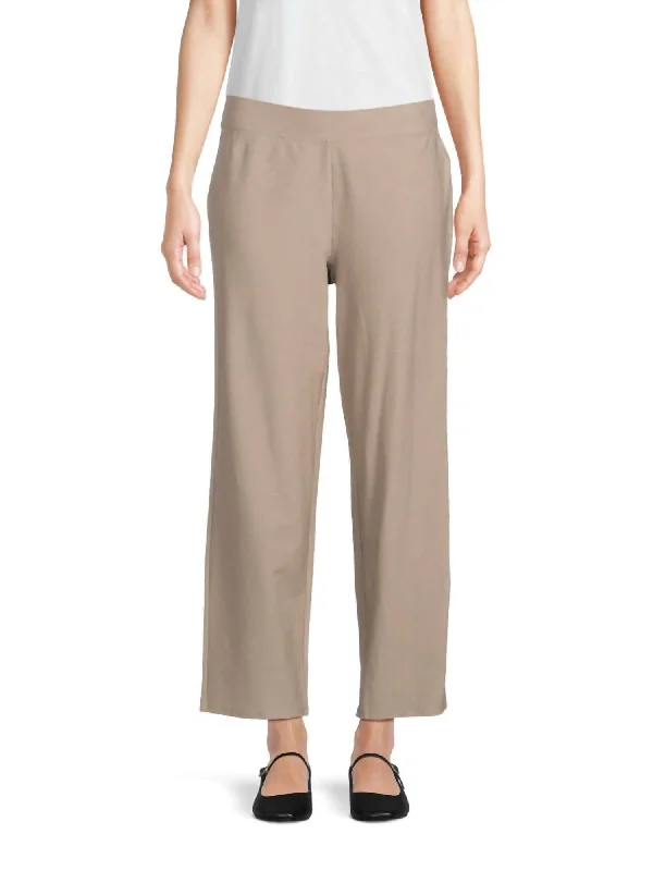 Straight Ankle Pant In Briar